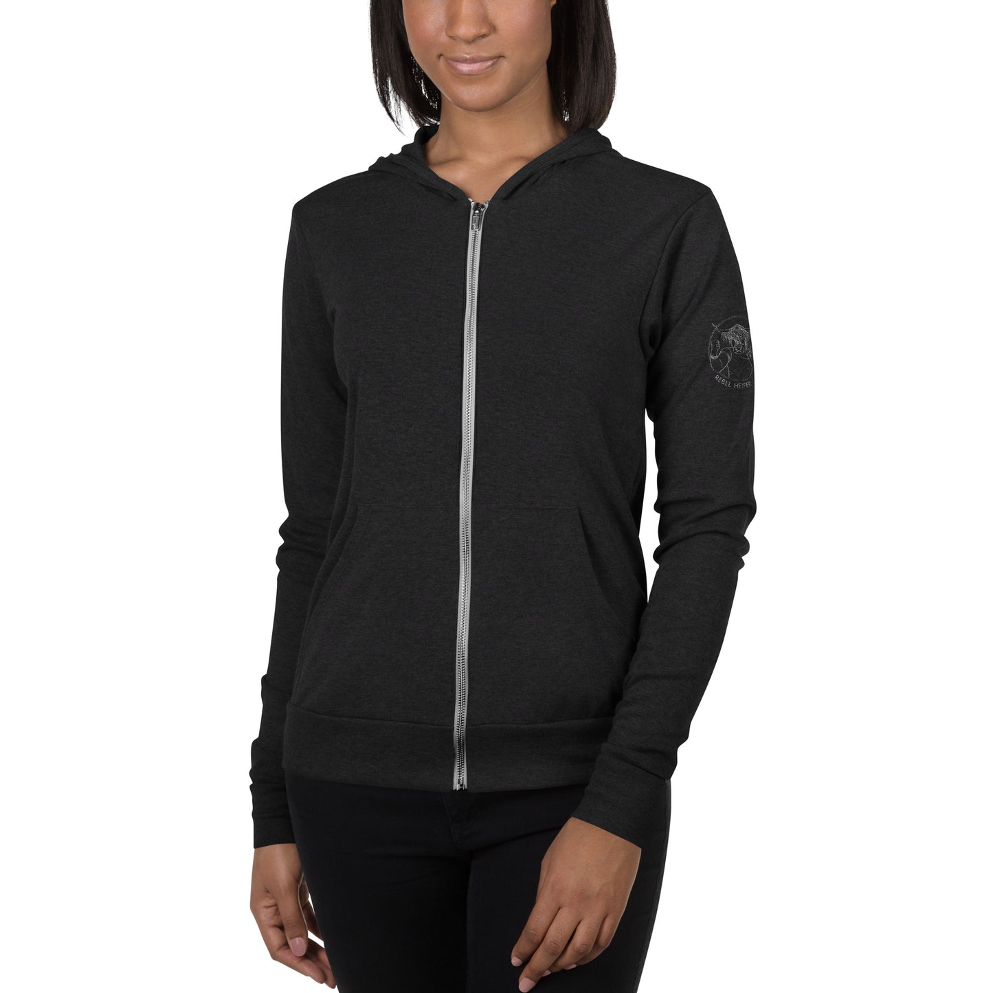 Athena Rising Zip-Up Hoodie