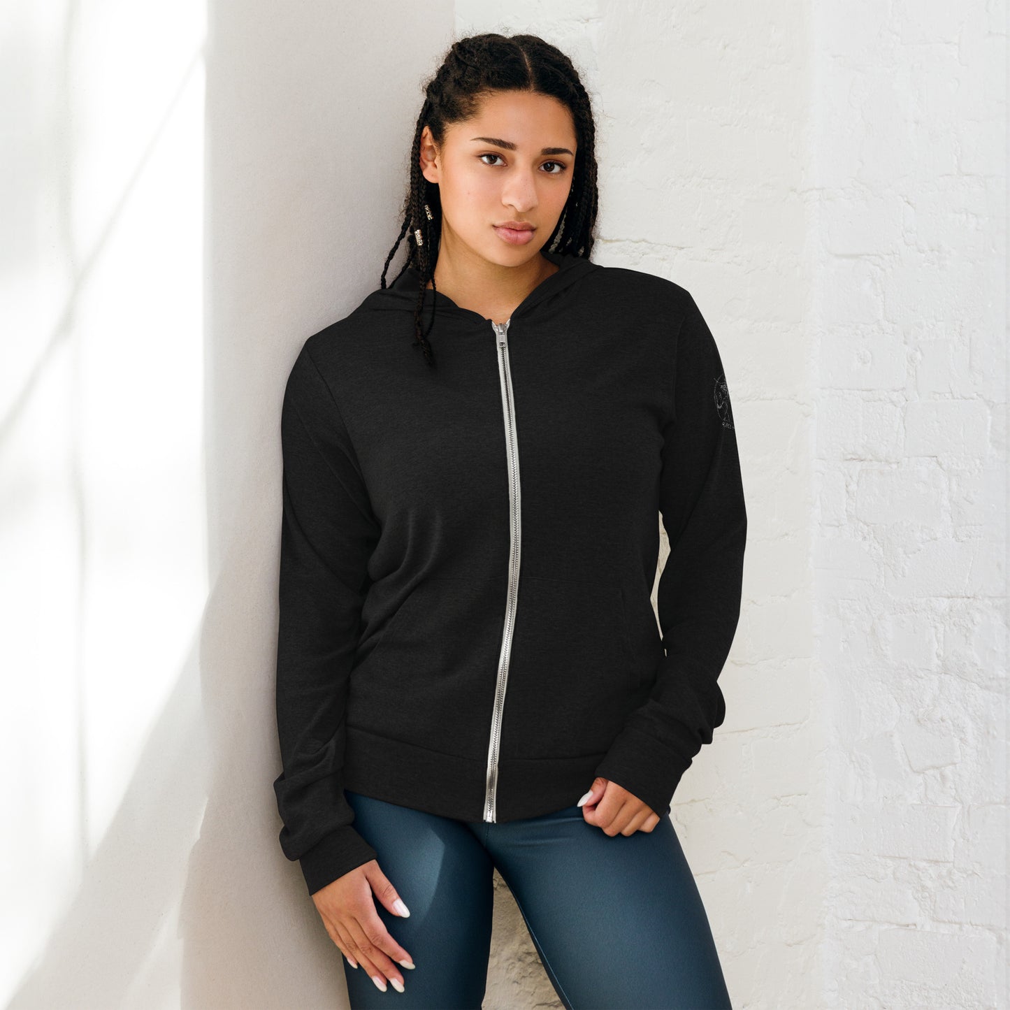 Athena Rising Zip-Up Hoodie